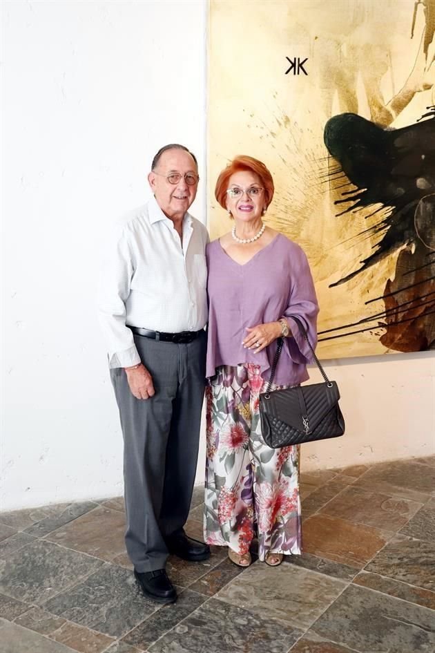 Adolfo Saviñón y Patricia Chapa