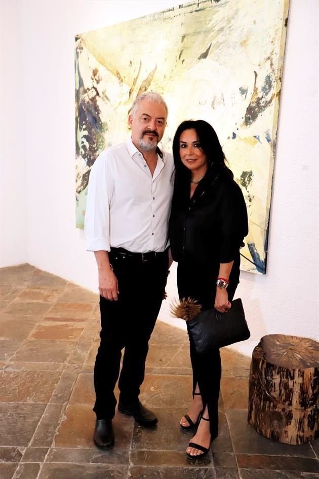 Mauricio Lozano y Paty Barrozo