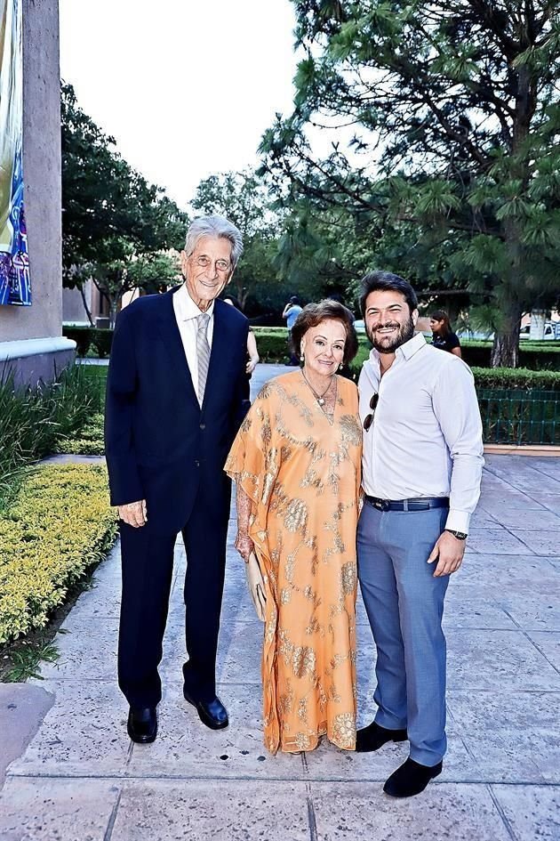 Mario Wichtendahl, Susana Palacios y Alan Wapinski