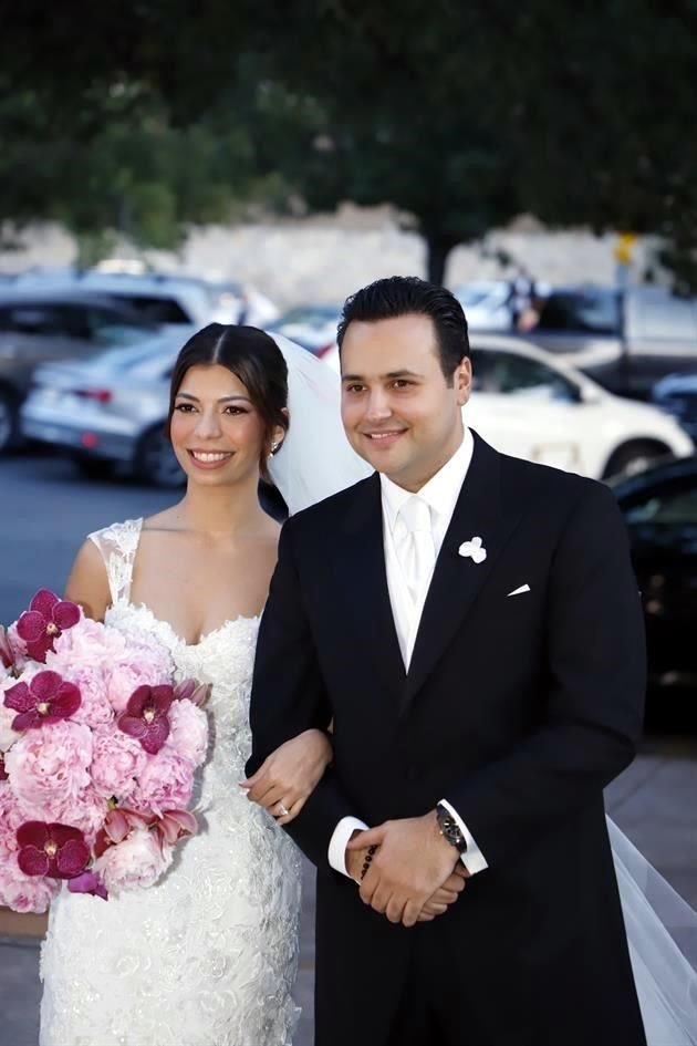 Daniela Zamora Zamarrón y Carlos Longoria Elizondo