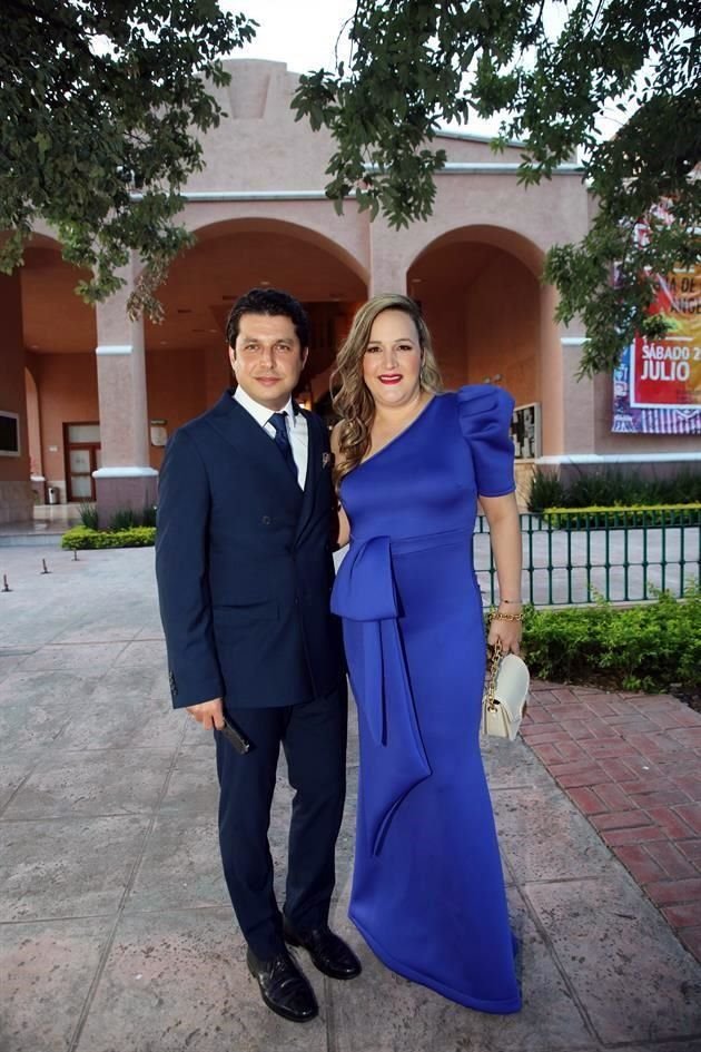 Fernando Salgado y Cristina Garza