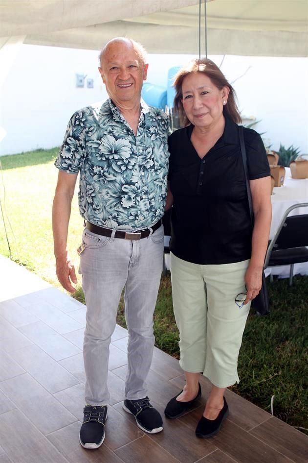 Enrique Melo y Silvia Martínez