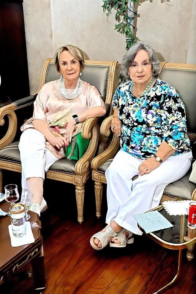 Margarita Ortiz de Elizondo y Elisa Jaubert de Fuentes