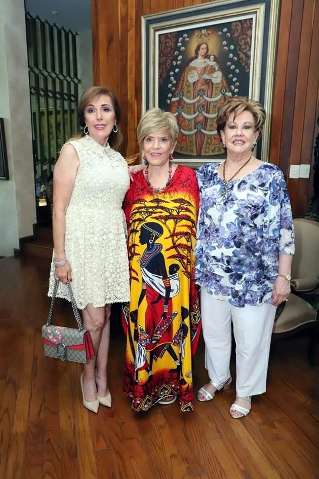 María Esther Assad de Bichara, Rosy Cabrera de Zambrano y Graciela Flores de Tancredi