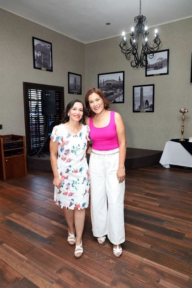 Cristy Góngora y Mónica de la Garza