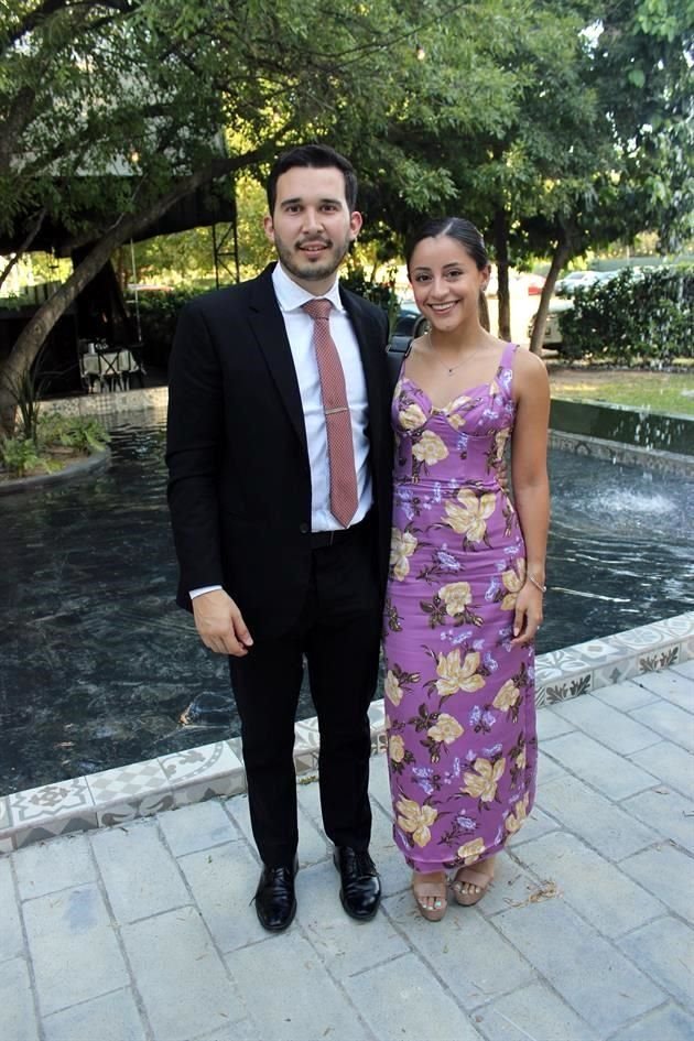 Martín Flores y Cinthya Tamez