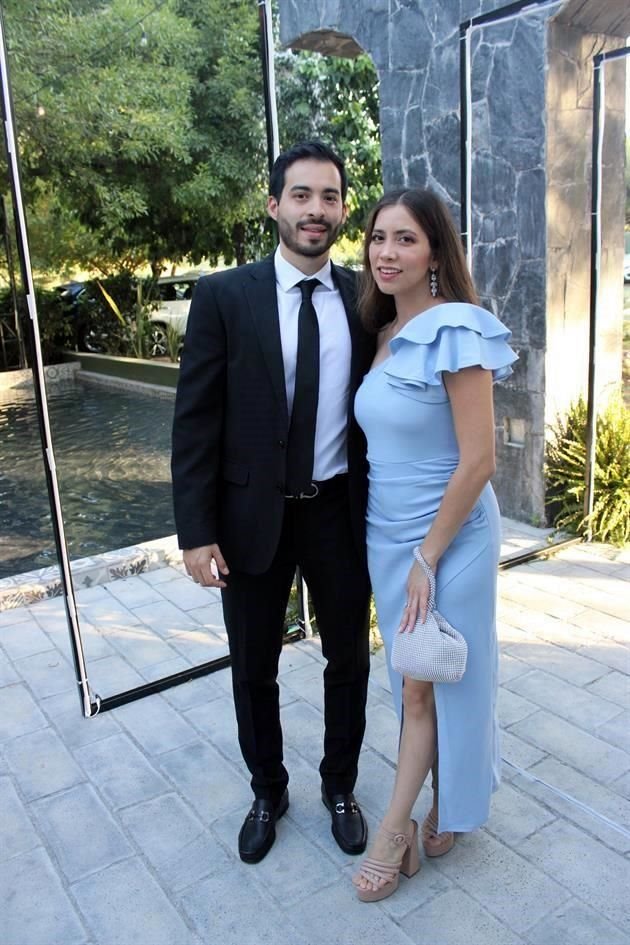 Mauricio Hernández y Paulina García