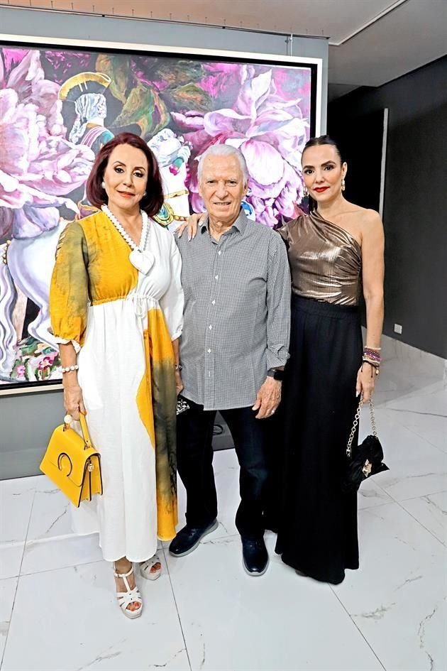 Amalia Lozano de Maiz, Javier Maiz y Amalia Maiz