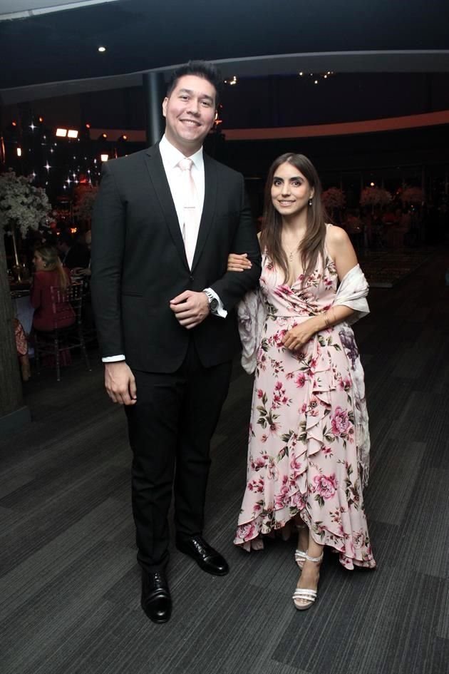 Andrés de la Garza y Adriana Gutiérrez