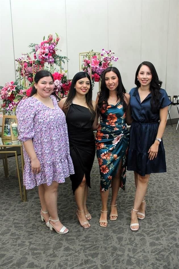 Myriam Ruvalcaba, Victoria Báez, Ana López y Elsa Solís