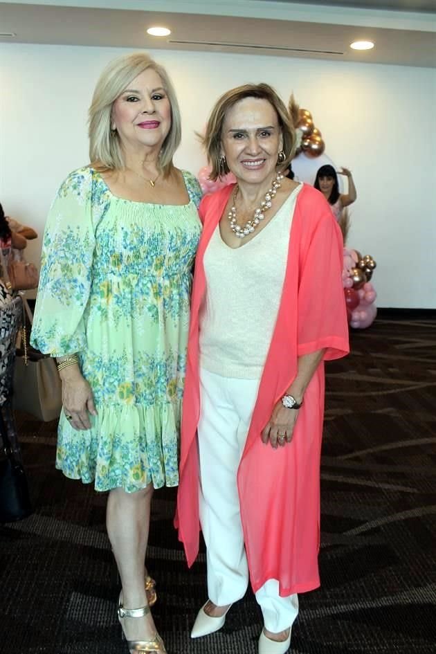 Myrna Cantú de Lazcano y Georgina Vázquez