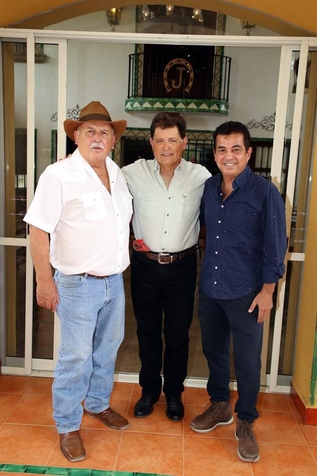 Eduardo Serna, Jorge Montemayor y Luis Fernando Martínez