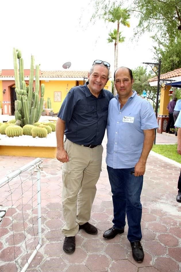 Luis Mireles y Roberto Garza