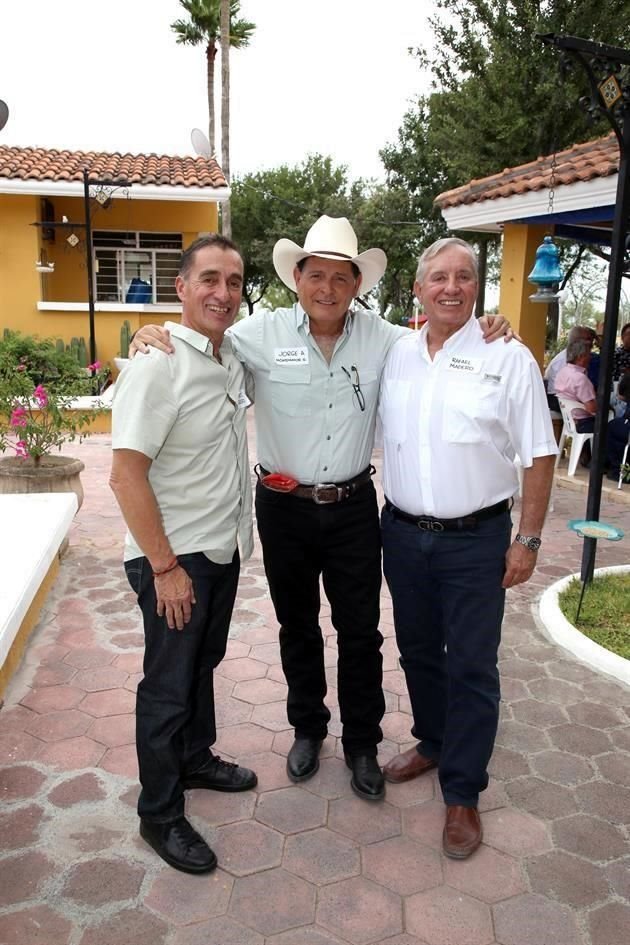 Andrés Madero, Jorge Montemayor y Rafael Madero