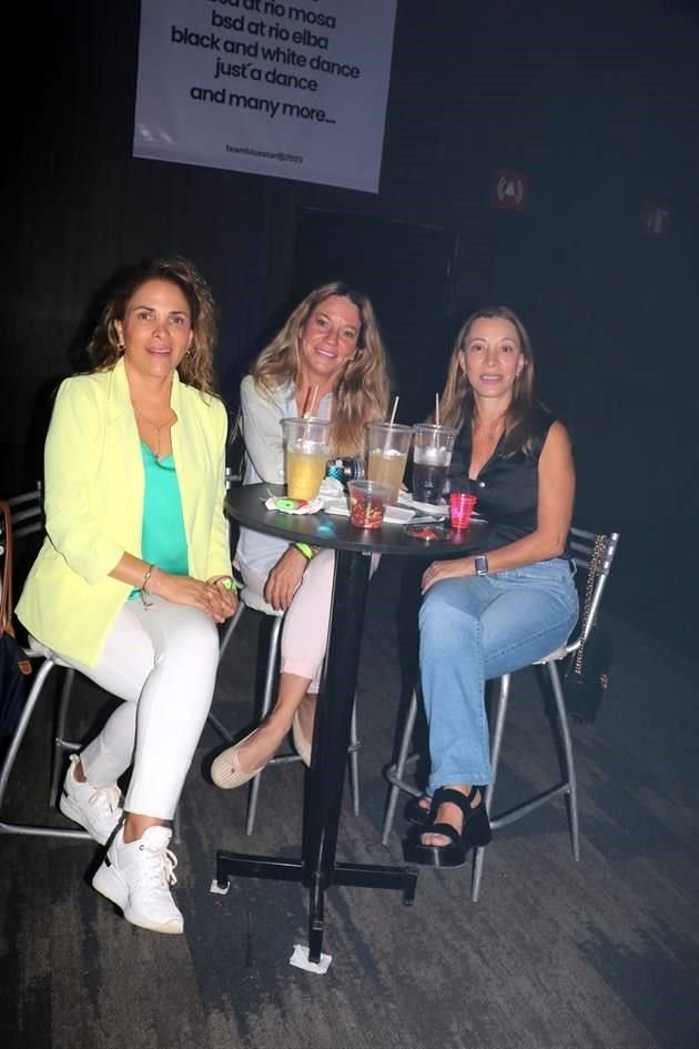 Olivia Rangel, Gissel Muraira y María Elena González