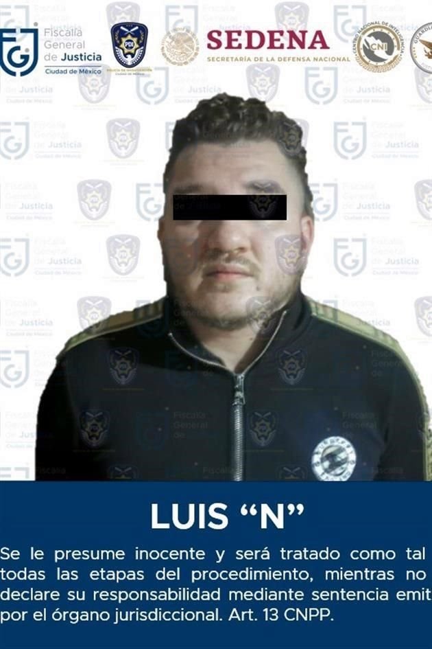 Luis Miguel 'N', identificado como uno de los principales dirigentes del grupo delictivo Los Fortis, fue detenido durante cateos realizados en la Alcaldía Cuauhtémoc.