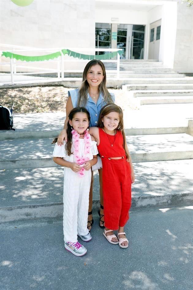 Mariel Ferrigno, Milena Galán y Rafaela Galán