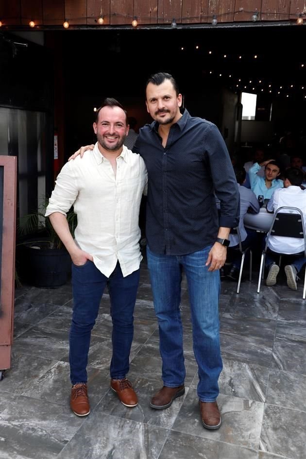 David Canavati y Eugenio Canavati