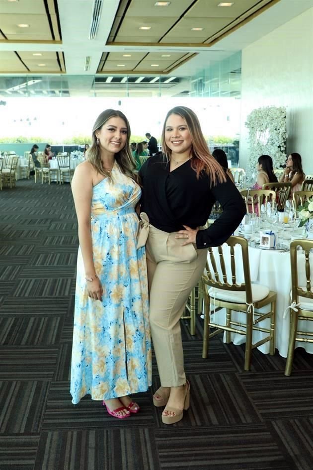 Samantha Saldívar y  Fernanda González