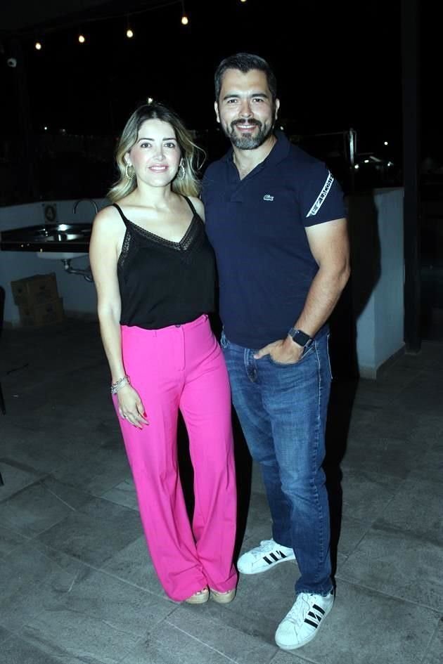 Perly Rivera y Pablo Tamez