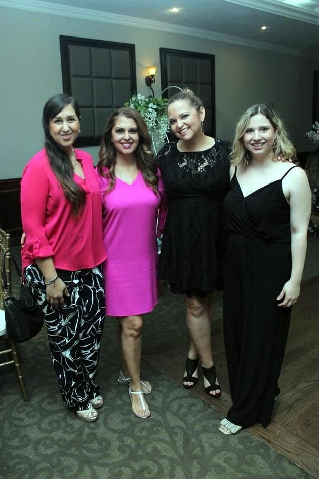 Erika González, Lalys Peña, Kenia Peña y Estefanía Mascareñas