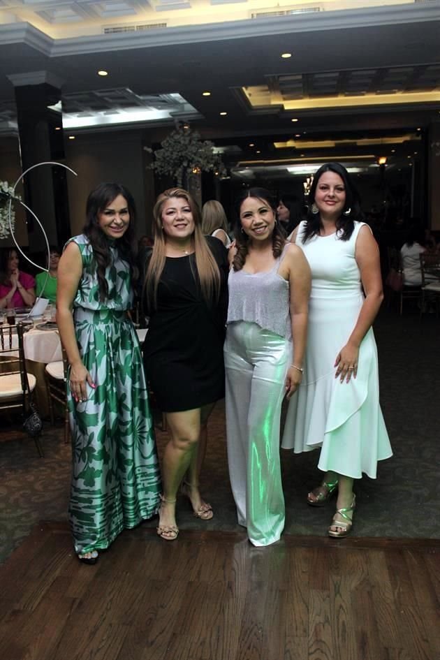 Yaya Picasso, Ariadna Camarillo, Cecilia de Alejandro y Erika de León