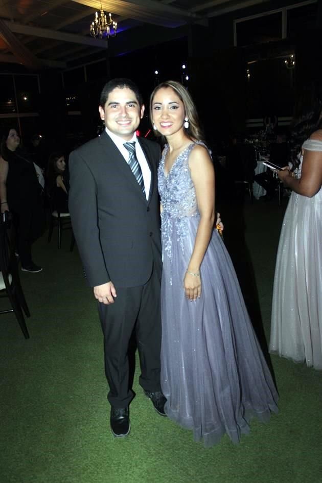 Luis Morales y Jenniffer Alvarado