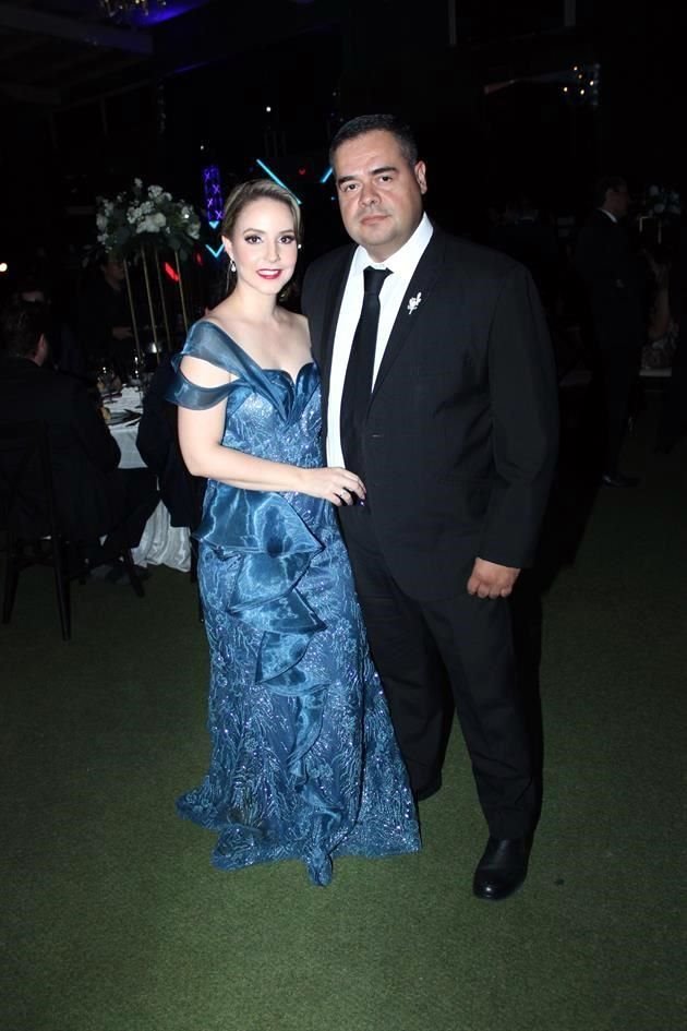 Diana Caballero de Nájera y Juan Armando Nájera Garza