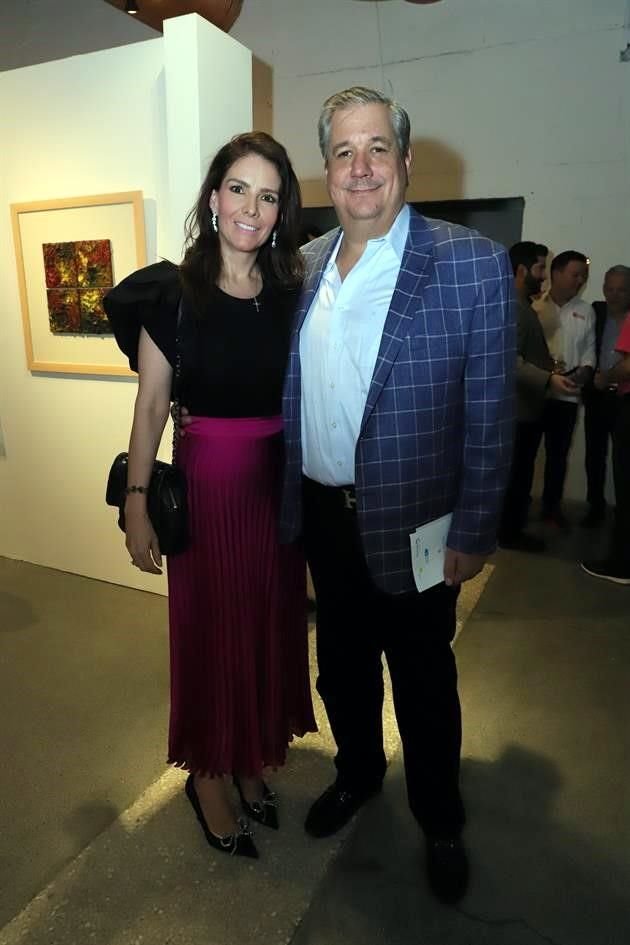 Mónica Martínez de De la Garza y Pedro de la Garza Garza