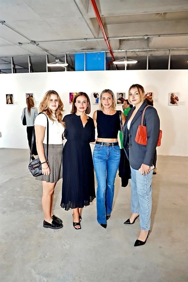 Georgina Rivero, Georgina Fiehn, Daniela Santos y Daniela Gracía