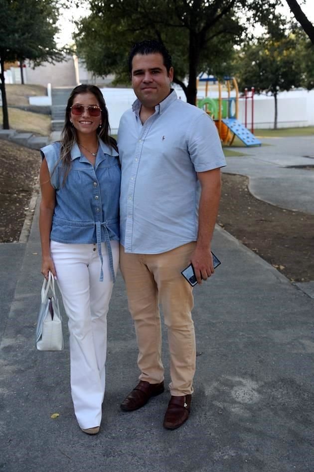 Mariel Ferrigno y Juan José Galán