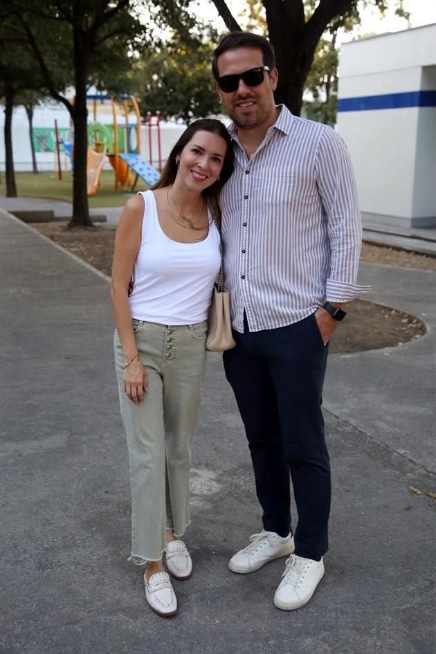 Claudia Barbosa de Gárate y Ricardo Gárate
