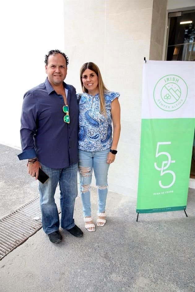 Fausto Cervantes y Maricarmen Barquín