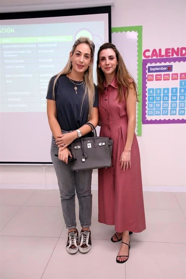 Bárbara Garza de Avendaño y Mariel Califa