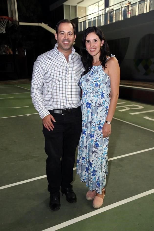 José Azcúnaga y María Quiroga