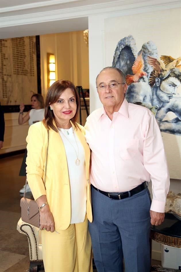 Mirthala Garza de García y Hugo García