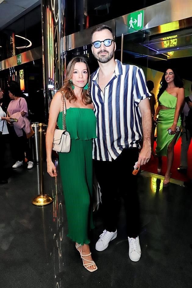 Ana Galván y Andrés Parás
