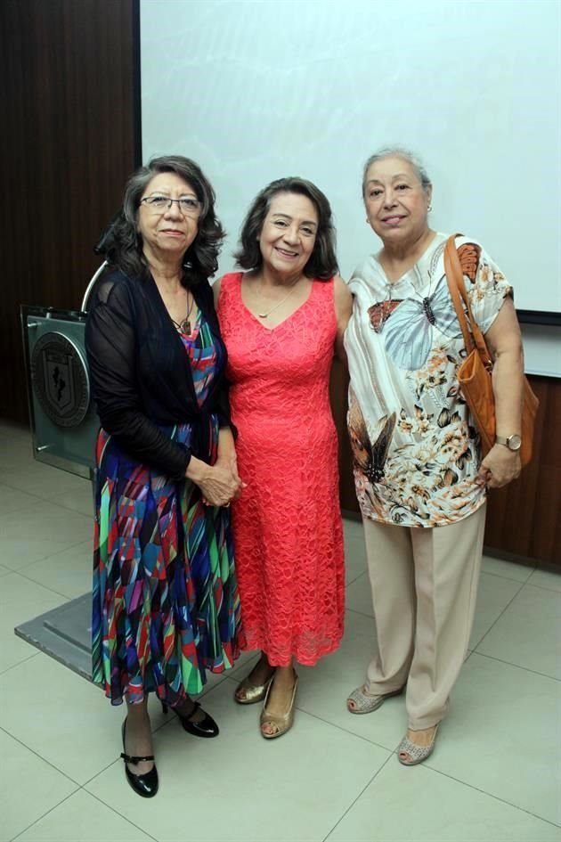 Griselda Woo, María Esther López y Beatriz Elena Cárdenas