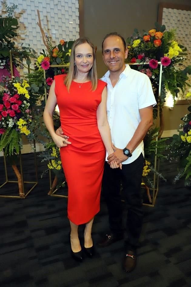 Mireya Rodríguez y Alan Quiroga