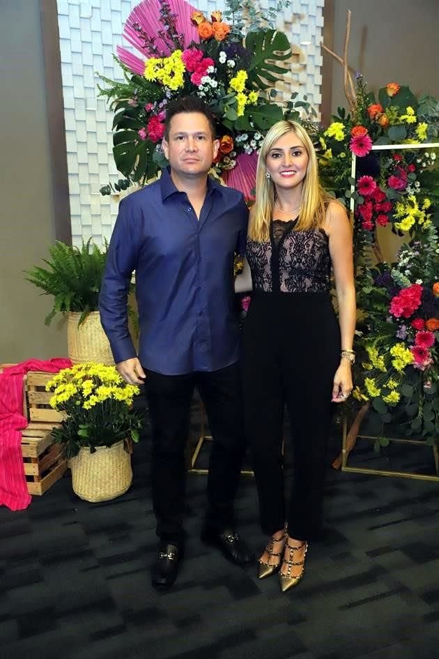 David Leal y Daniela Chamorro
