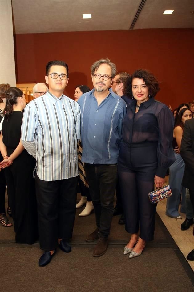 José Esparza Chong Cuy, Damián Ortega y Taiyana Pimentel