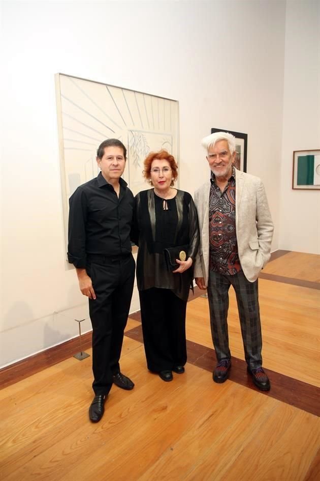 Gerardo Páez, Emma Molina y Ernesto Canales