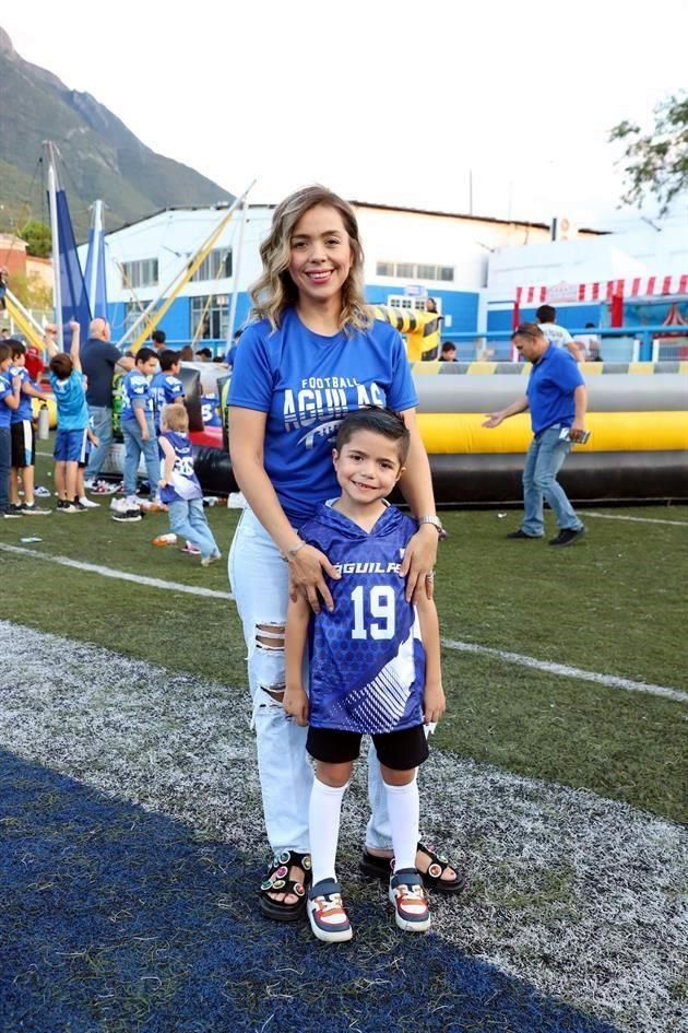 Abril Rodríguez y Esteban Ramírez