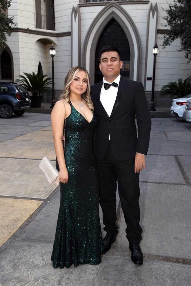 Denisse Espinosa y Daniel Navejar