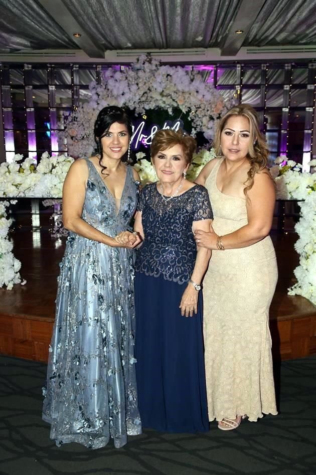 Sandra Sandoval, Sandra Cantú Garza y Jessica Sandoval Cantú