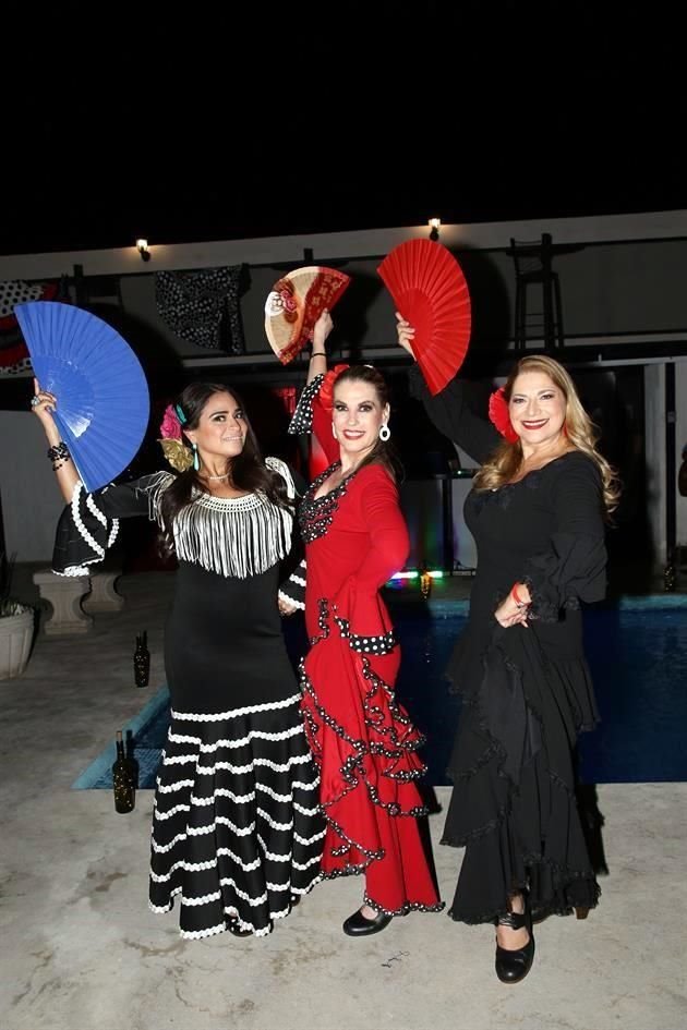 Erika Robledo, Celina Villarreal de González y Alicia González