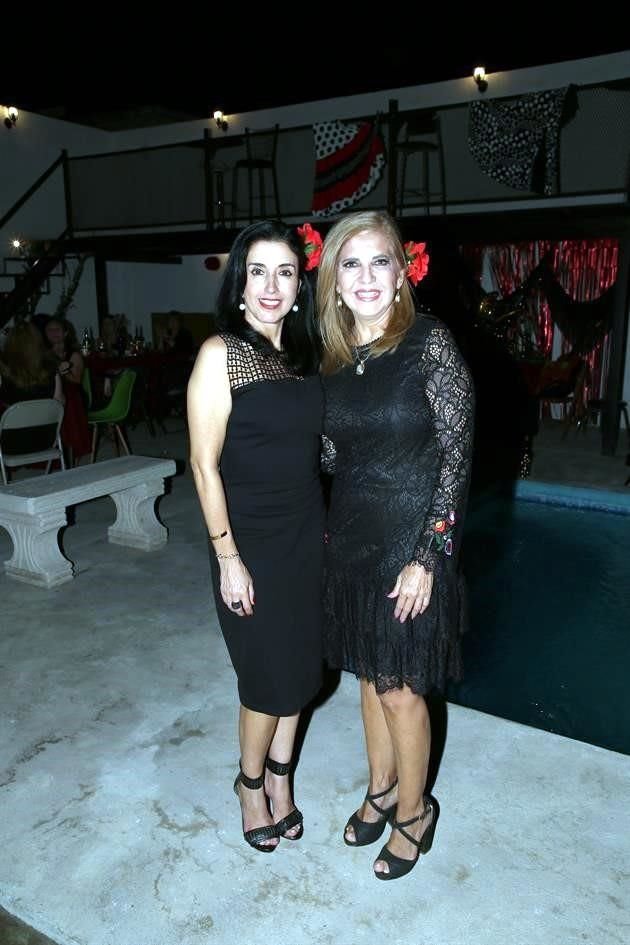 Cecilia Taffinder de Mascareñas y Mayra Sánchez