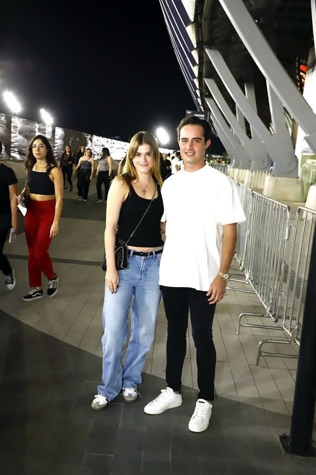 Andrea Villarreal y Diego Jiménez