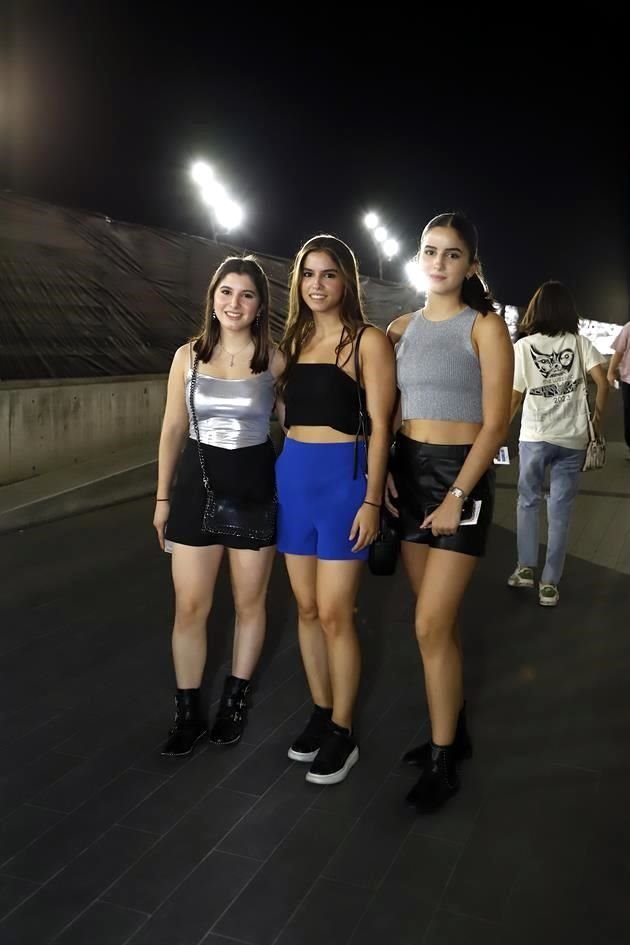 Isabella Chávez, Anapau Chávez y Andrea Chávez