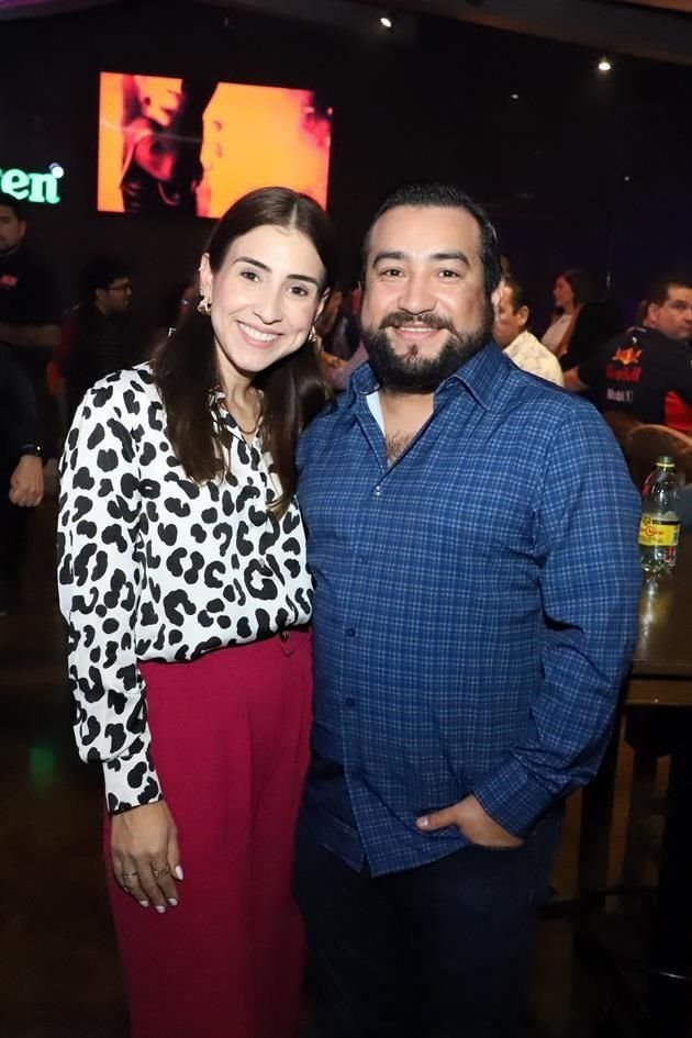 Jessy González y Alan Méndez